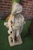 Garden Figure of a Small Boy