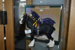 Leonardo Collection Clydesdale Composite Figure