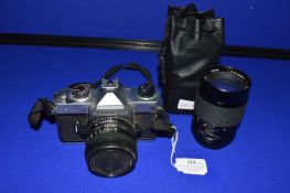 Fujika SGX-1 35mm Camera plus Fujinar-T 1:2.8 F135 Lens