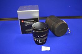 Leica Vario Elmar R 1:3.5-4.0/21-35 ASPH Lens with Leather Case and Original Packaging