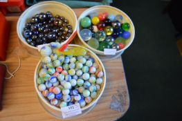 Three Trubs of Marbles