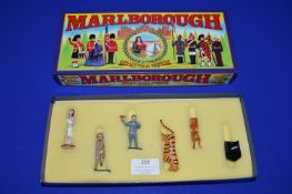 Marlborough Diecast Metal Circus Figures “The Photographer” and “The White Hunter”