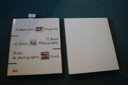 75 Years of Leica Special Edition Volume Published by Leica 1990