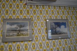 Two Framed Lake District Photographs by J. Pinwheel