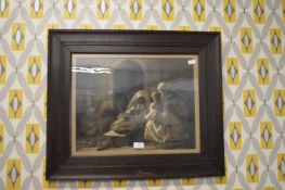 Period Framed Photograph Eastern Street Scene by Alex Keithly