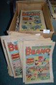 1980’s Comics Including Beano and The Eagle