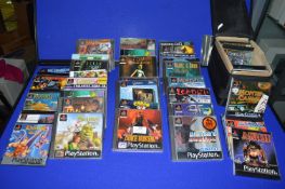 ~50 PlayStation Games