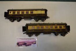 Hornby O Gauge No.2 Pullman Coach Lorraine plus Composite Arcadia