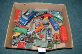 Playworn Dinky Diecast Vehicles