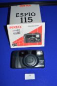 Pentax Espio 115 Compact Camera with 38-115mm Zoom Lens in Original Packaging