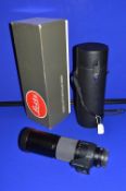 Leica Telyt-R 1:4.8/350 Lens with Leather Case and Original Packaging