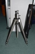Vintage Camera Tripod with Leica Camera Mount