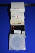 Five Assorted Leica Filters with Packaging