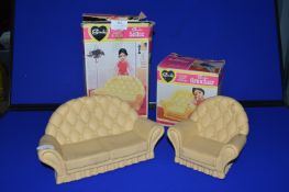 Pedigree Sindy’s Settee & Armchair with Packaging