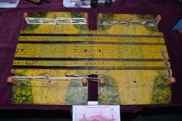 Hornby O Gauge No.2 Series Double Track Level Crossing