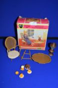 Pedigree Sindy’s Lounge Set (some items damaged)