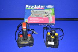 Predator Dual Format Automatic Gun plus Joysticks