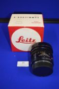 Leica Flex Summicron R 1:2/90 Lens with Original Packaging