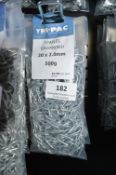 *5x Bag of Galvanised Staples 20mm