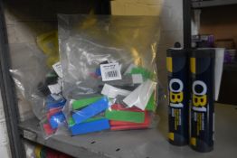 *2x Clear Sealant and Adhesive 290ml, 5x Assorted U-Packers 200pk