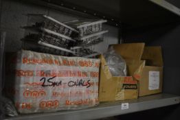 *Contents of Shelf to Include Assorted Oval Brad Nails