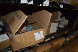 *Contents of Shelf to Include Assorted M6 and M8 Nuts, and Plastic Caps