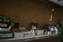 *Contents of Shelf to Include Assorted Brass Wood Screws