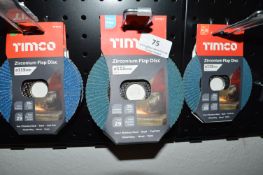 *Grinder Flap Disks 115mm/4.5”