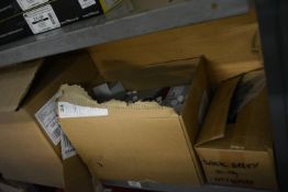 *Contents of Shelf to Include Assorted Plastic Cover Caps