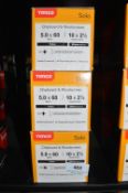 *3x Timco Solo 5x60 Chipboard & Wood Screws 200pk