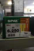 *1x Spax T30 6x250 Construction Screws 50pk
