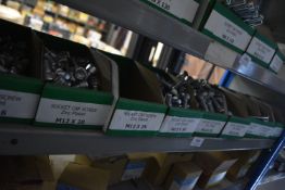*Contents of Shelf to Include Assorted M12 Socket Cap Screws