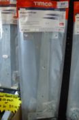 *2x Pair of Timco Medium T-Hinges 16”