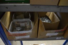 *Contents of Shelf to Include Assorted Zinc Plated Corner Braces and Brackets