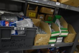 *Contents of Shelf to Include Light Section Screws, Washer Face Screws, and Galvanised Clout Nails