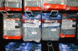 *Various Timco and Unifix Panhead Self Tapping Screws, Swing Thread, and CSK Screws