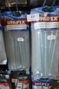 *Unifix Cup Square Hex Bolts & Nuts M8x 130mm and 150mm