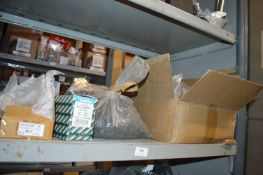 *Contents of Shelf to Include Assorted Cap Pins, Electric Socket Pins, Washers, etc.