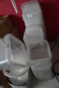 *Various Square Tubs and Lids