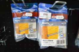 *Various Wood Screws M5.5x 40mm and 60mm