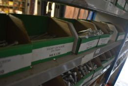 *Contents of Shelf to Include Assorted M8 and M10 Socket Cap Screws