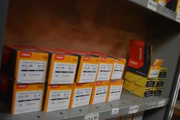 *Contents of Shelf to Include Assorted Chipboard and Wood Screws, and Other Screws