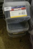 *3x 2.5kg of Uni Fix Sherd Square Twist Nails 30x3.75mm