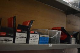 *Contents of Shelf to Include Assorted Decking and Other Screws