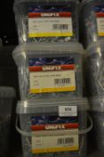 *3x 2.5kg of Galvanised Clout Nails 40x2.65mm