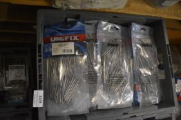 *Box Containing 500g Bags Unifix Bright Round Wire Nails 65x3.35mm