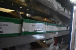 *Contents of Shelf to Include Assorted M10 Socket Cap Screws