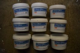 *9x 1kg Tub of Sheradised Square Twist Nails 30x3.75mm