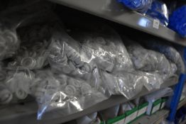 *Contents of Shelf to Include Pale Grey Plastic Hex Covers