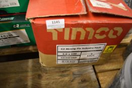 *3x 1000pk of Timco Premium Multipurpose Screws 5x100mm